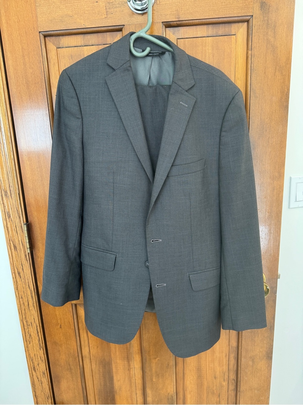 Apt. 9 Men's Dark Charcoal suit